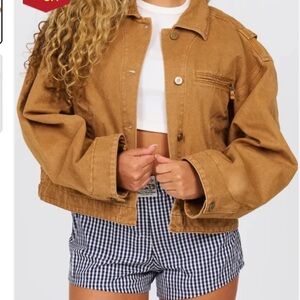 NWT dairy boy barn jacket in antelope
